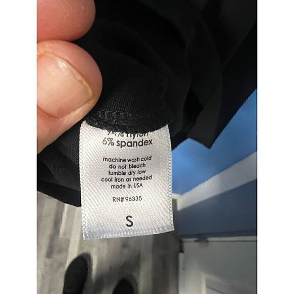 Susan Monaco Black Sleeveless Turtle Neck, Layering, Work Attire, Casual Top, S - Picture 4 of 5